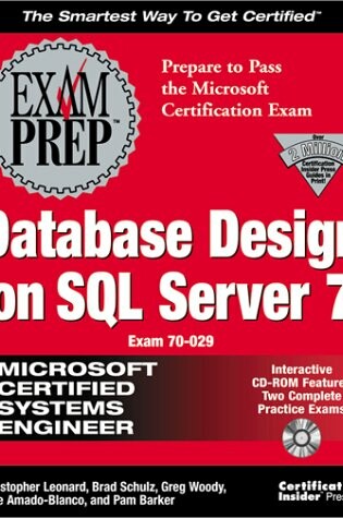 Cover of MCSE Database Design on SQL Server 7 Exam Prep