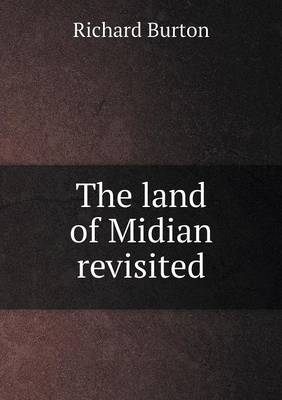 Book cover for The land of Midian revisited