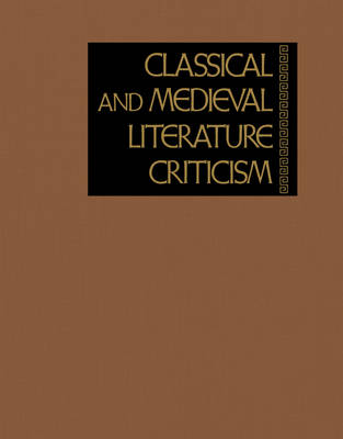 Cover of Classical and Medieval Literature Criticism