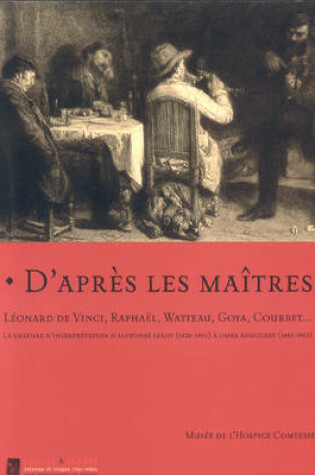 Cover of D'Apres les Maitres