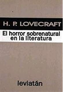 Book cover for El Horror Sobrenatural En La Literatura