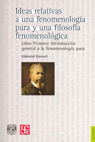 Book cover for Ideas Relativas a Una Fenomenolog-A Pura y Una Filosof-A Fenomenolgica.
