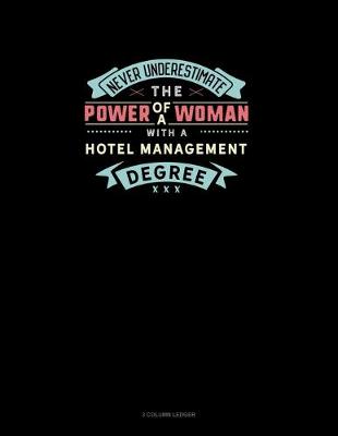 Cover of Never Underestimate The Power Of A Woman With A Hotel Management Degree