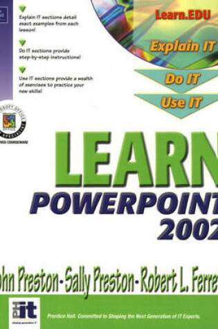 Cover of Learn PowerPoint 2002 Comprehensive
