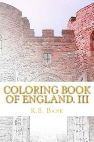Cover of Coloring Book of England. III
