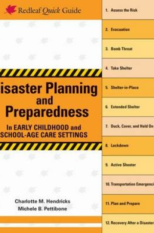 Cover of Disaster Planning and Preparedness in Early Childhood and School-Age Care Settings