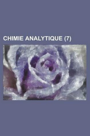 Cover of Chimie Analytique (7 )