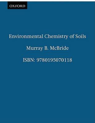 Cover of Environmental Chemistry of Soils