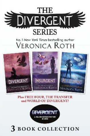 Cover of Divergent Series (Books 1-3) Plus Free Four, The Transfer and World of Divergent