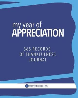 Book cover for My Year of Appreciation