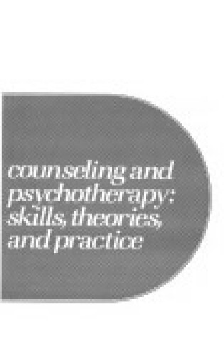 Cover of Counseling and Psychotherapy