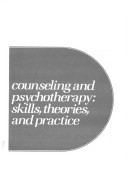 Book cover for Counseling and Psychotherapy