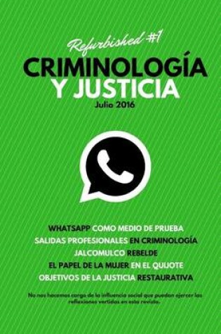 Cover of Criminolog a Y Justicia