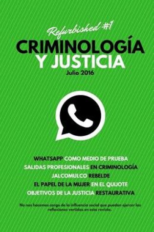 Cover of Criminología y Justicia