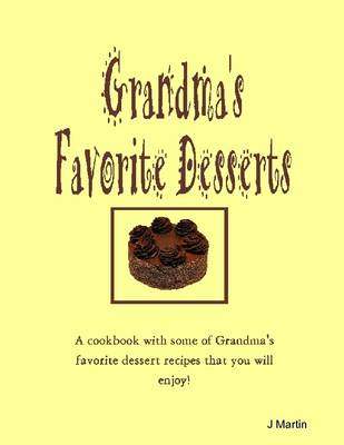 Book cover for Grandma's Favorite Desserts