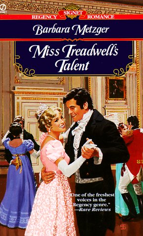 Book cover for Miss Treadwell's Talent