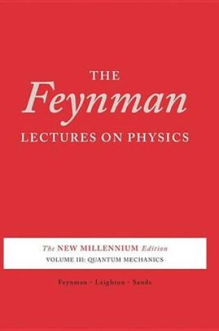 Cover of The Feynman Lectures on Physics, Desktop Edition Volume III