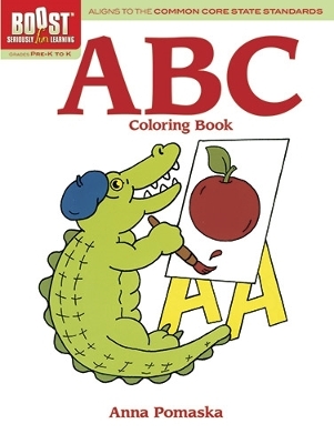 Book cover for Boost ABC Coloring Book