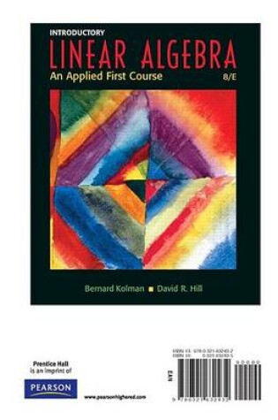 Cover of Intro Linear Algebra, Books a la Carte Edition
