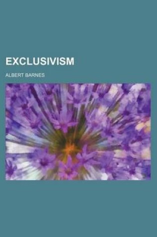 Cover of Exclusivism