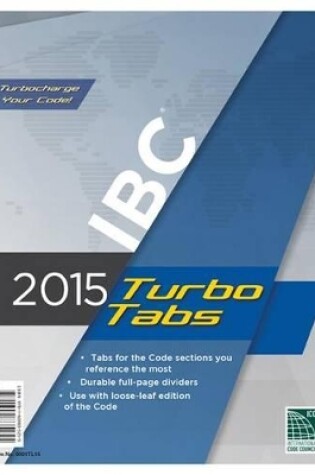 Cover of 2015 International Building Code Turbo Tabs for Loose Leaf Edition