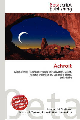 Book cover for Achroit