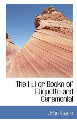 Book cover for The I Li or Bookn of Etiquette and Ceremonial