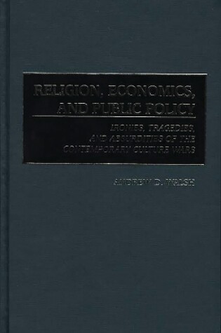 Cover of Religion, Economics, and Public Policy