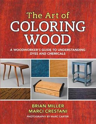 Book cover for The Art of Coloring Wood