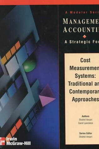 Cover of Cost Measurement Systems