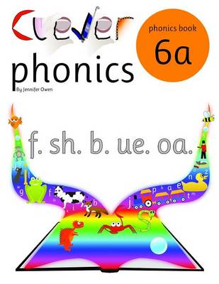 Book cover for F SH B UE OA phonics book 6a