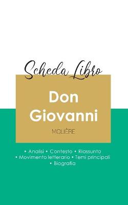 Book cover for Scheda libro Don Giovanni di Moliere (analisi letteraria di riferimento e riassunto completo)