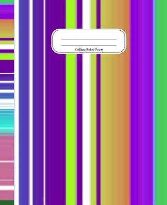 Book cover for Modern Colorful Stripe Pattern