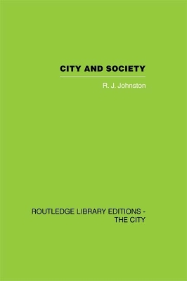 Book cover for City and Society