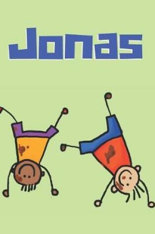 Cover of Jonas Personalized Sketchbook Journal Notebook