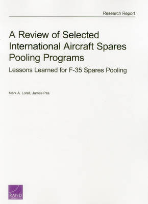 Book cover for A Review of Selected International Aircraft Spares Pooling Programs