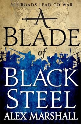 Book cover for A Blade of Black Steel