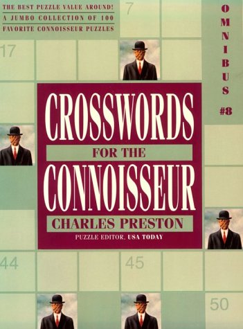 Book cover for Crossword Puzzles for the Connoisseur Omnibus 8