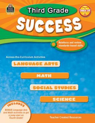 Book cover for Third Grade Success