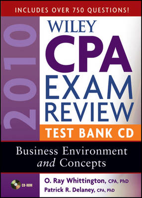 Book cover for Wiley CPA Exam Review 2010 Test Bank CD-ROM