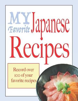 Book cover for My favorite Japanese recipes