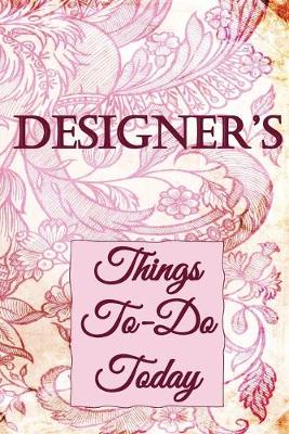 Book cover for DESIGNER's - Things To Do Today