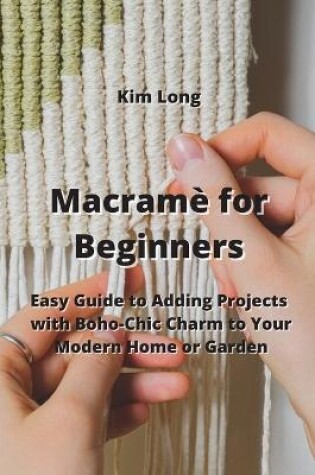 Cover of Macramè for Beginners