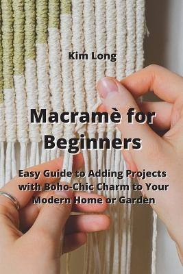 Book cover for Macramè for Beginners