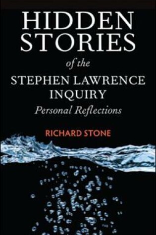 Cover of Hidden Stories of the Stephen Lawrence Inquiry