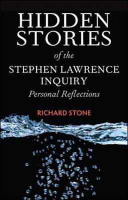 Book cover for Hidden Stories of the Stephen Lawrence Inquiry