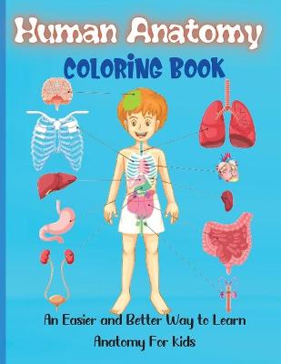 Book cover for Human Anatomy Coloring Book