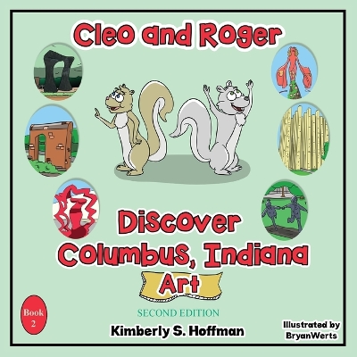 Book cover for Cleo and Roger Discover Columbus, Indiana - Art