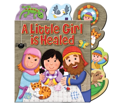 Book cover for A Little Girl is Healed
