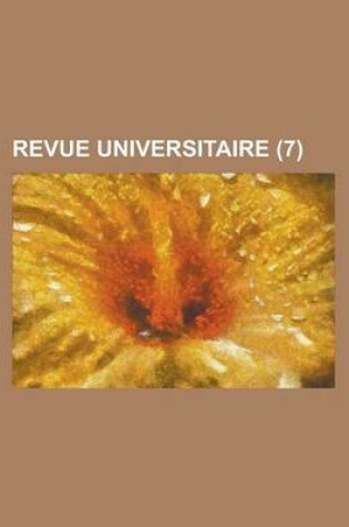 Cover of Revue Universitaire (7)